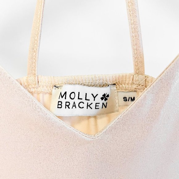 Molly Bracken Metallic Camisole | Beige | S/M - Picture 8 of 10